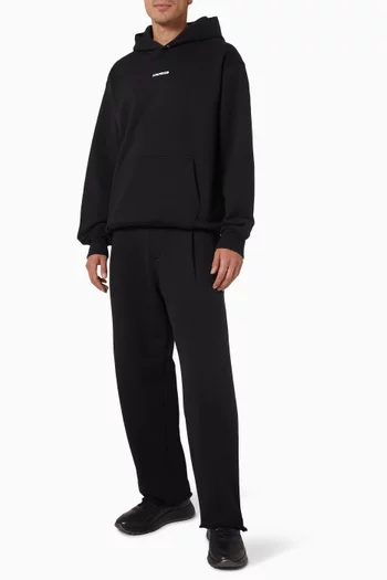 Logo Hoodie in Cotton