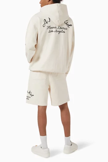 Logo Hoodie in Cotton