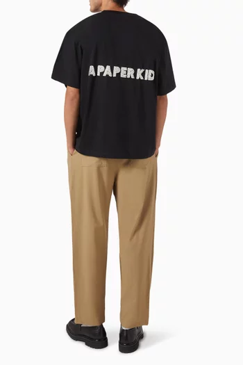 Logo T-shirt in Cotton