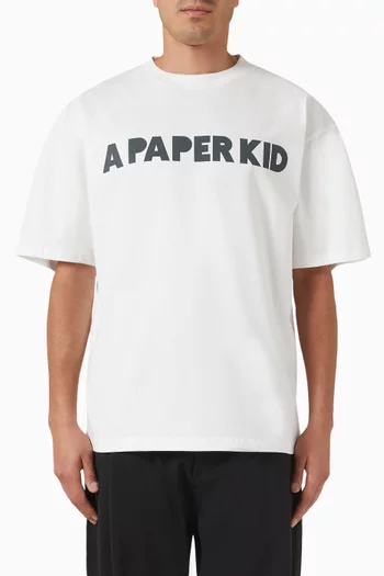 Logo T-shirt in Cotton