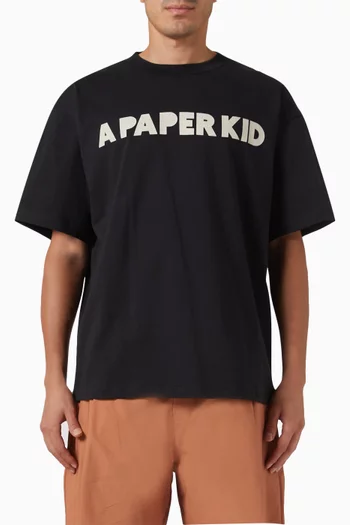 Logo T-shirt in Cotton