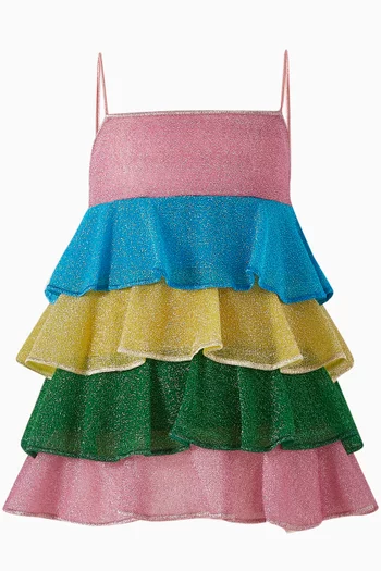 OseMini Lumiere Volant Ruffle Dress