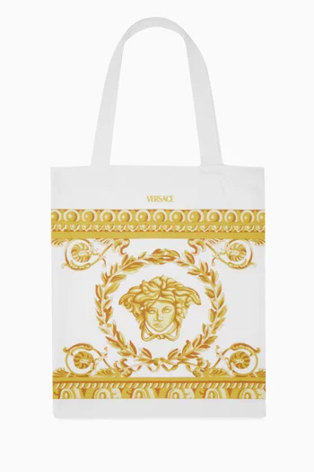 Medusa Shopping Bag in Canvas