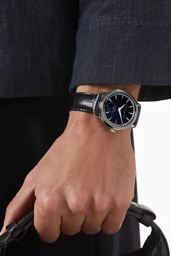 Classics Moneta Moonphase Quartz Watch, 37mm