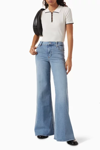 Le Palazzo Jeans in Denim