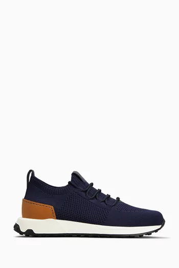 Calzino Sneakers in Mesh & Leather