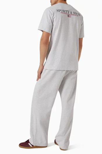 تي شيرت نوتيكل قطن وجيرسيه