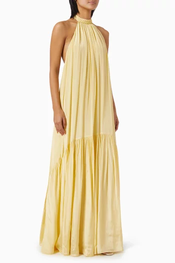 Open-back Maxi Dress