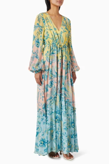 Tie-waist Maxi Dress