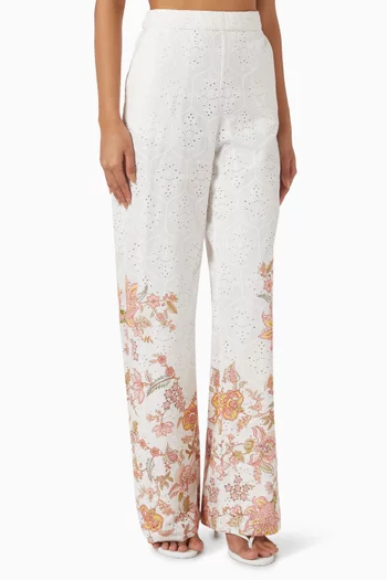 Niti Broderie Anglaise Pants