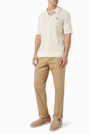 Knitted Shirt in Cotton