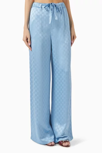 GG Pants in Satin