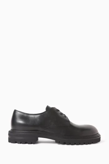 Derby Shoes in Nappa Calfskin