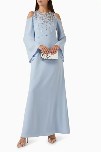 Coraline Gown in Crepe