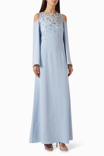Coraline Gown in Crepe