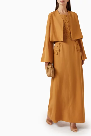 Gale Maxi Dress in Tencel & Linen