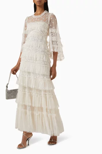 Emily Lace Gown in Tulle