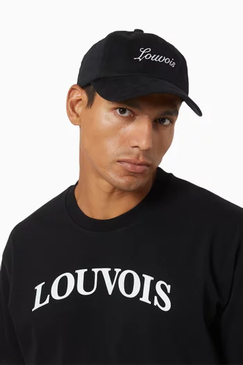 Logo-embroidered Baseball Cap in Cotton-canvas