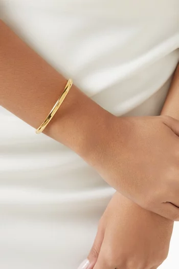 Claw Cuff in 18kt Gold-plated Brass