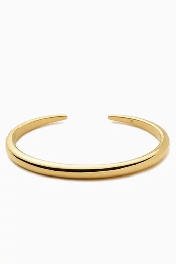Claw Cuff in 18kt Gold-plated Brass