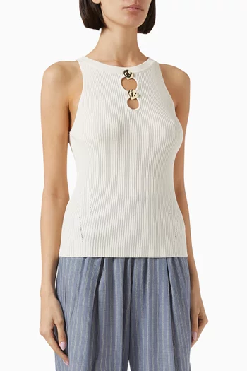 Lona Tank Top in Cotton-blend