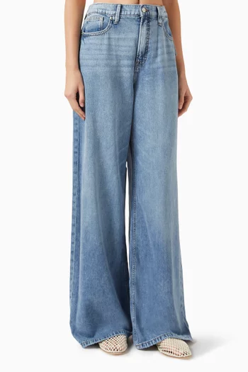 بنطال جينز جود ستاندرد بقصة مريحة دينم خفيف