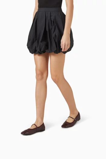 Georgiana Mary Jane Flats in Leather