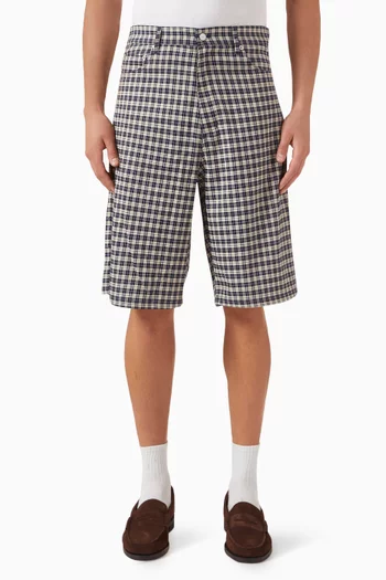 Plaid Bermuda Shorts