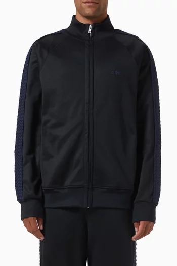 Braid Strip Jacket in Cotton-blend