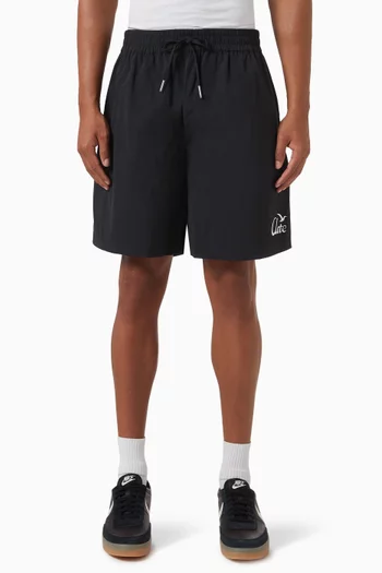 Birds Logo Shorts in Nylon