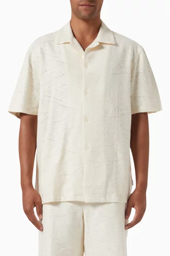 Shirt in Crochet Knit