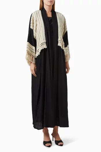 Fringe Abaya & Sheila