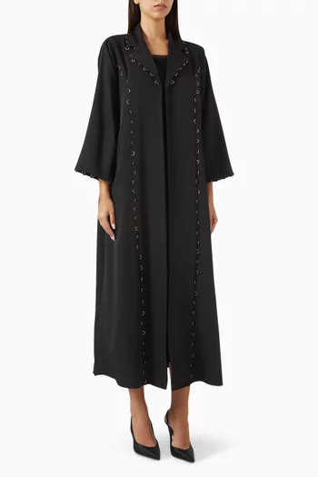 Eyelet Abaya & Sheila