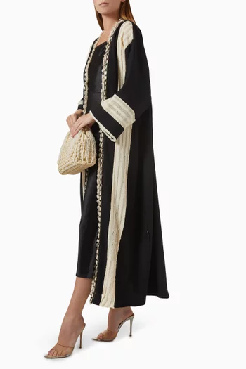 Embroidered Abaya & Sheila