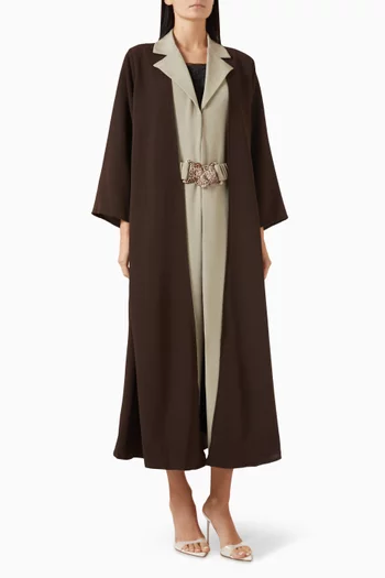 Long-sleeve Abaya & Sheila