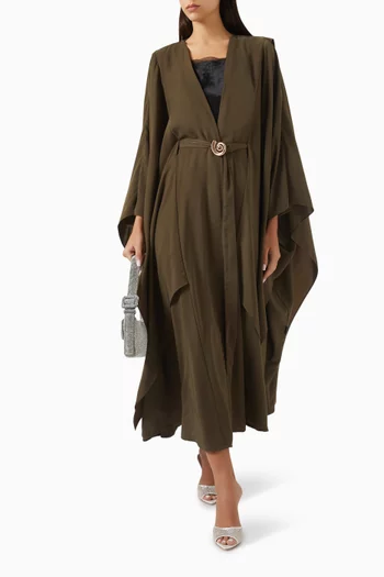 Belted Abaya & Sheila