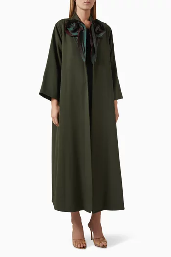 Collared Abaya & Sheila