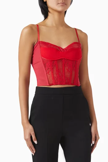 Bustier Top in Lace