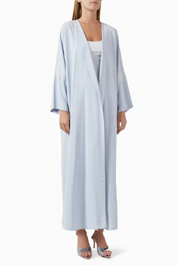 Embellished Abaya in Nada