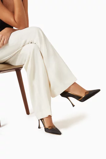 Mandu 105 Pumps in Satin