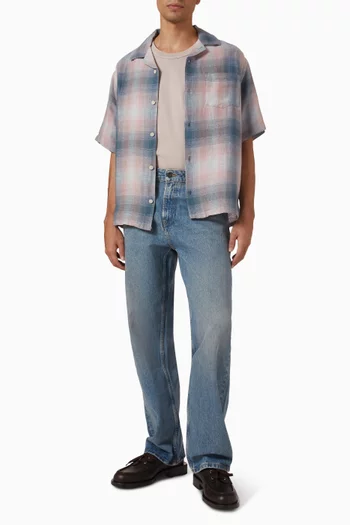 Garment-dyed T-shirt in Jersey