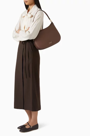 Large Liv Hobo Bag in Leather