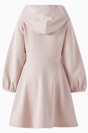 Hooded Logo Dress