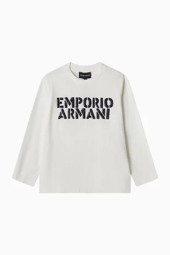 Logo Sweatshirt in Jersey