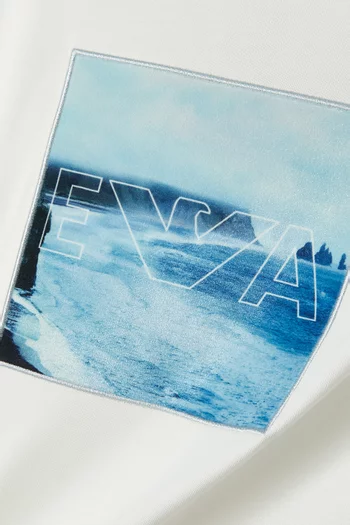 Graphic-print T-shirt in Cotton