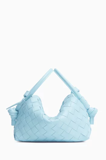 Loop Top-handle Bag in Intrecciato Leather