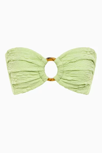 Tori Ties Bandeau Bikini Top