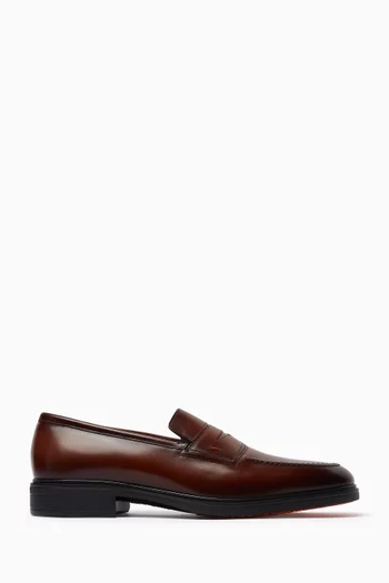 Loafers in Leather