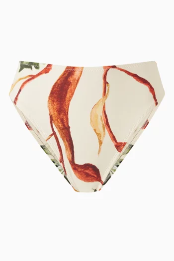 Paula High-waist Bikini Briefs