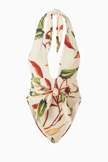 Tropez Tie-up One-piece Swimsuit